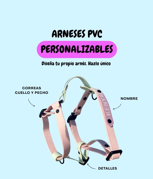 ARNÉS WATERPROOF PERSONALIZADO
