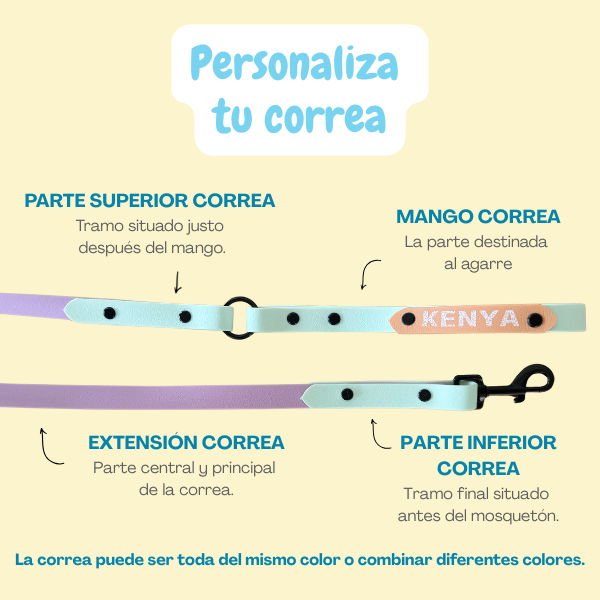 CORREA WATERPROOF PERSONALIZADA