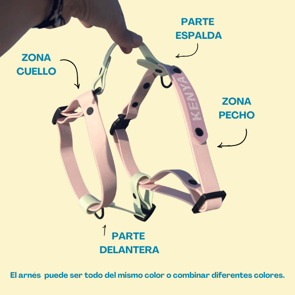 ARNÉS WATERPROOF PERSONALIZADO