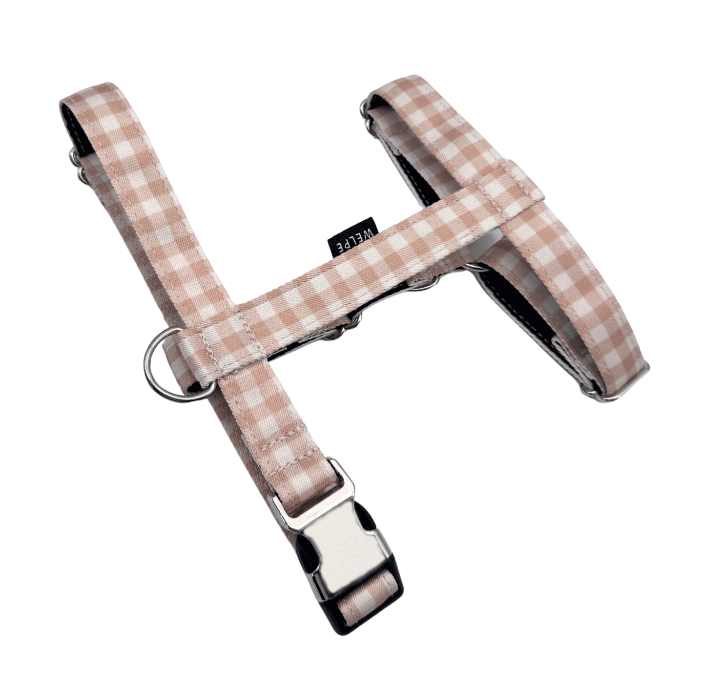 ARNÉS PARA PERRO VICHY BEIGE