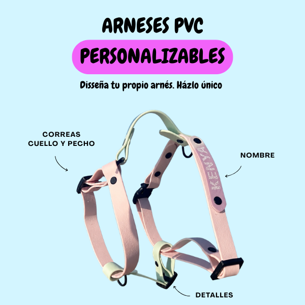 ARNÉS WATERPROOF PERSONALIZADO