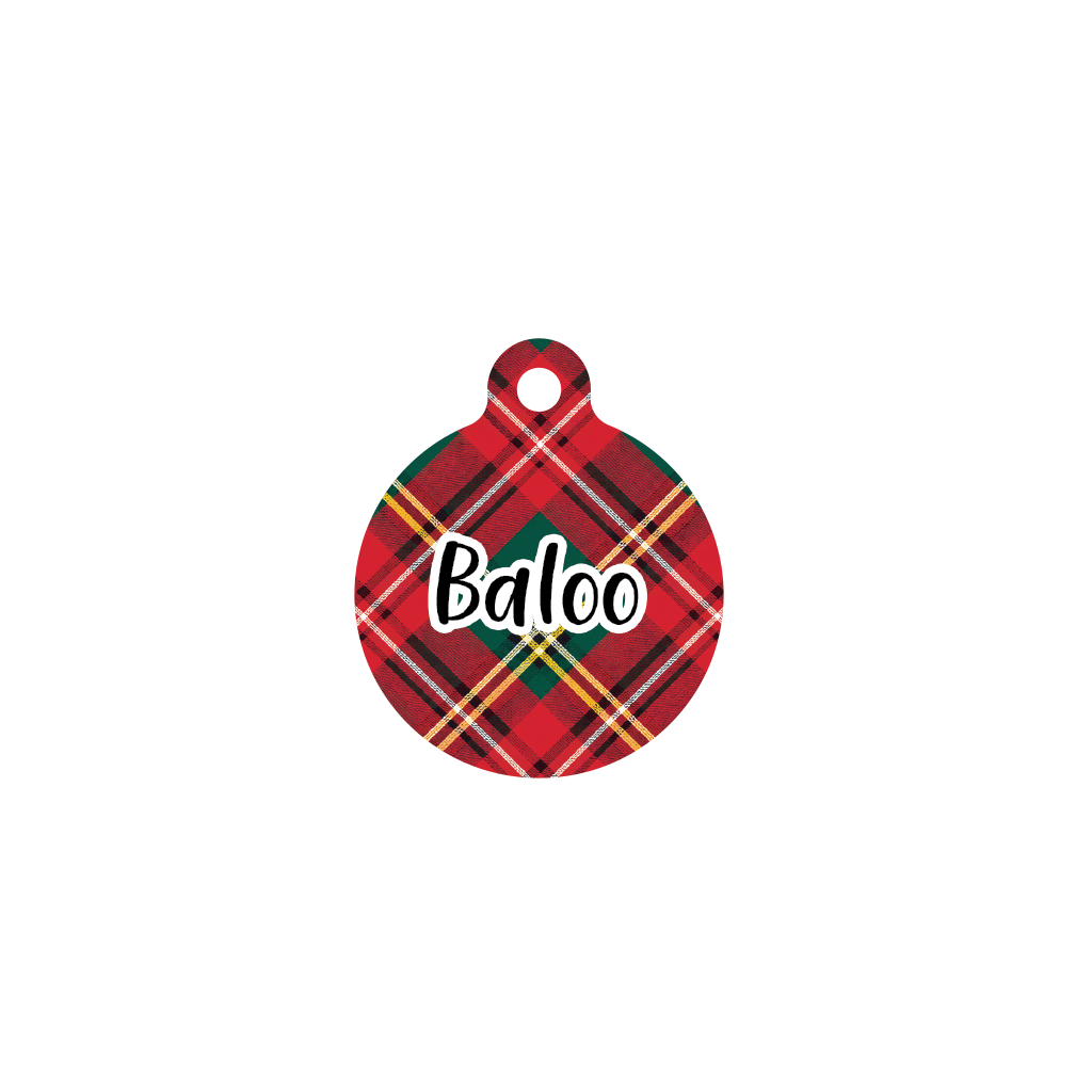 CHAPA IDENTIFICATIVA TARTAN