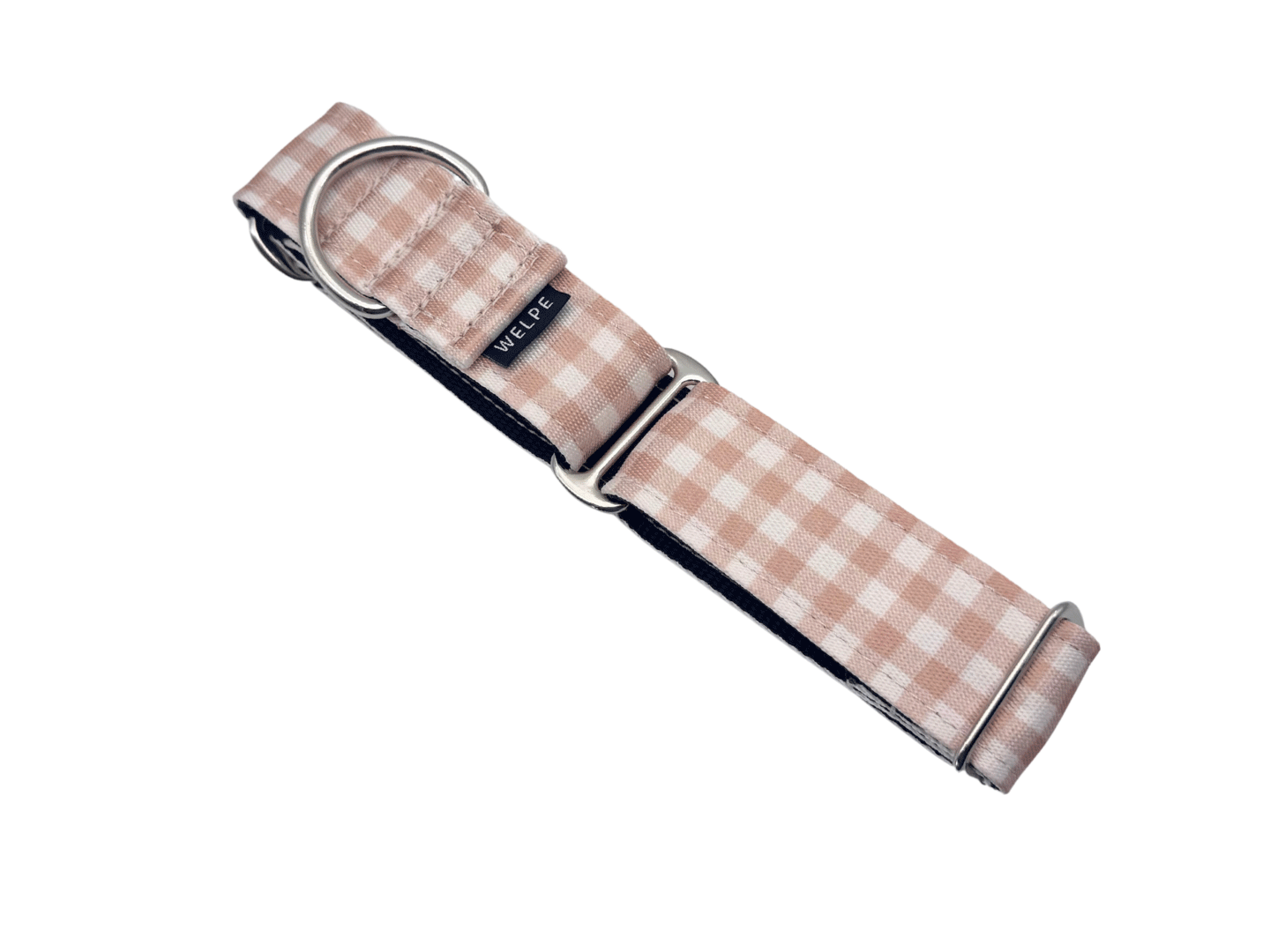 COLLAR MARTINGALE VICHY BEIGE