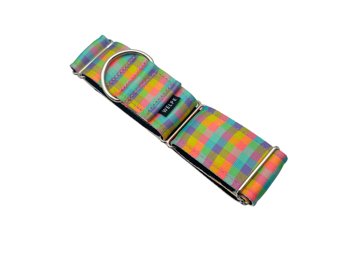 COLLAR MARTINGALE VICHY MUTLICOLOR